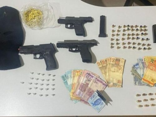 Dois homens são presos com armas em operação de reforço na divisa entre PB e Pernambuco